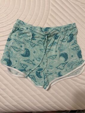 Olive + Oak Moon-Print Dreamy Soft Women’s Pajama/Lounge Shorts